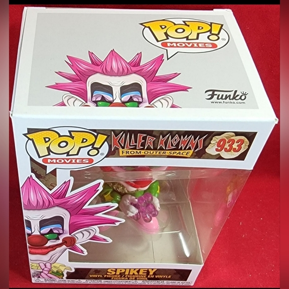 Spikey from Killer klowns funko # 933 (nib) with pop protector - Picture 4 of 7